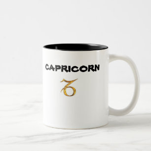 Capricorn Two-Tone Coffee Mug