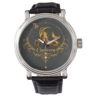 Capricorn Unique Zodiac sign, star sign Watch