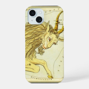 Capricorn Vintage Constellation, Urania's Mirror iPhone 15 Case
