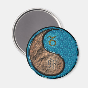 Capricorn & Water Rabbit Magnet
