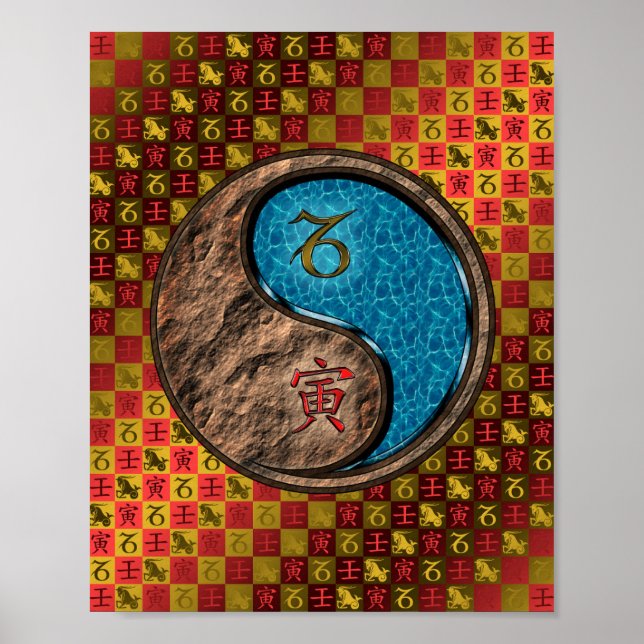 Capricorn & Water Tiger Poster (Front)