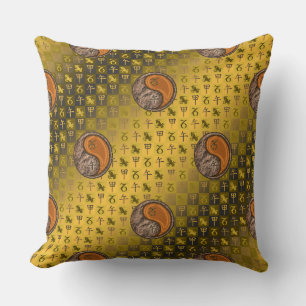 Capricorn & Wood Horse Cushion