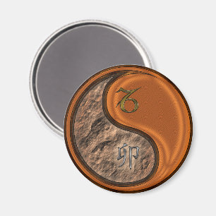 Capricorn & Wood Rabbit Magnet