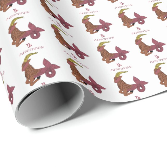 Capricorn Wrapping Paper (Roll Corner)