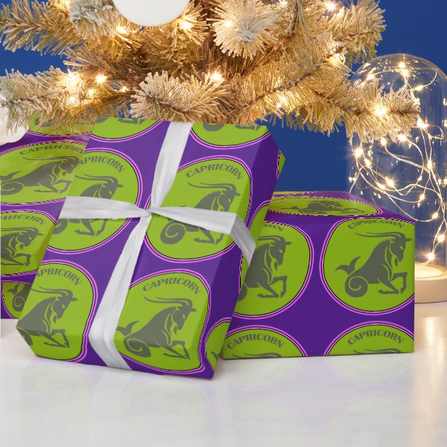 Capricorn Wrapping Paper (Holidays)