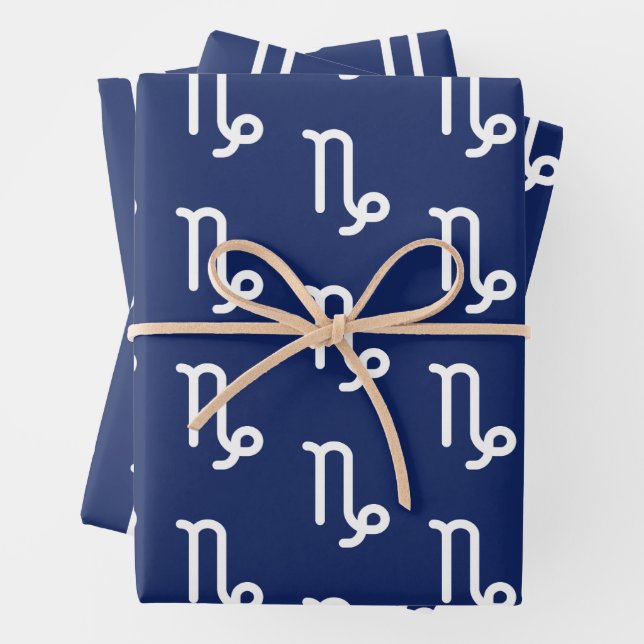 Capricorn Wrapping Paper Sheet (In situ)
