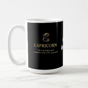 Capricorn Year Begins & Ends With Us Customisable Coffee Mug