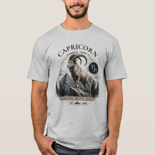 Capricorn Zodiac Animal Shirt