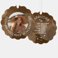 Capricorn Zodiac Astrology Sign Photo Birthdate