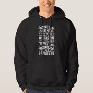 Capricorn Zodiac Character Definition Star Sign Ki Hoodie