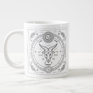 Capricorn Zodiac Custom Birthday Mug