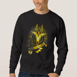 Capricorn Zodiac, December January Boy Girl Birthd Sweatshirt