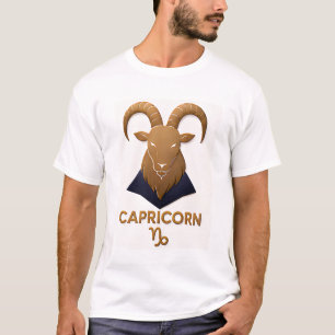 Capricorn Zodiac Decor Astrology Gift T-Shirt