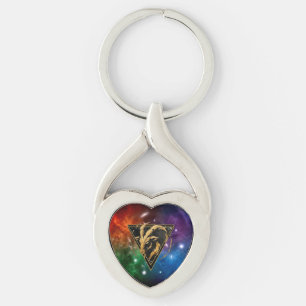 Capricorn Zodiac Keychain Astrology Gift