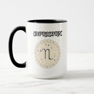 capricorn zodiac mug