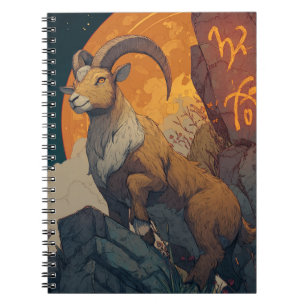 Capricorn Zodiac Notebook