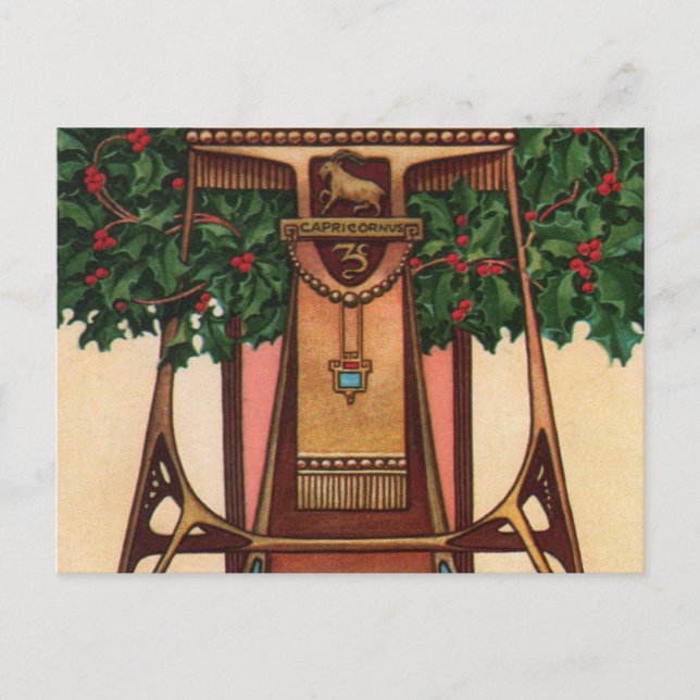 Capricorn Zodiac Postcard (Front)