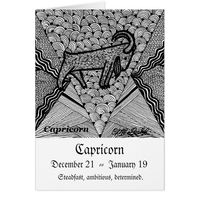 Capricorn  (Zodiac sign) (Front)