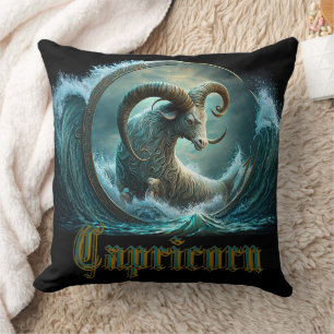 Capricorn Zodiac Sign Cushion