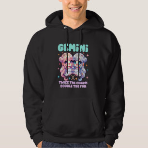 Capricorn Zodiac Sign Cute Sea-Goat Outfit Girls K Hoodie