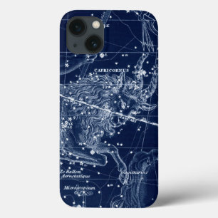 Capricorn Zodiac Sign Vintage Illustration  iPhone 13 Case