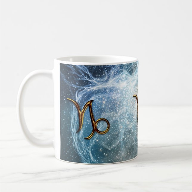CAPRICORN Zodiac Star Sign Mug (Left)