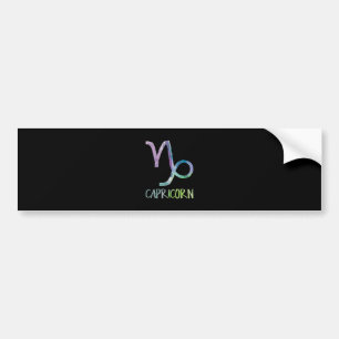 Capricorn Zodiac Symbol Astrology Sea Goat Gift Bumper Sticker