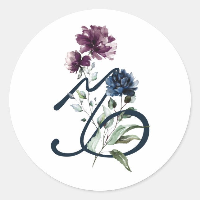 Capricorn Zodiac Symbol Classic Round Sticker (Front)