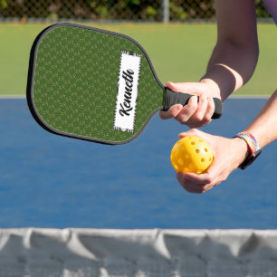 Capricorn Zodiac Symbol Element by Kenneth Yoncich Pickleball Paddle