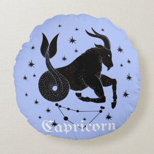 Capricorn Zodiac Throw Pillow