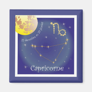 Capricorne 22 décembre au 20 janvier Magnet