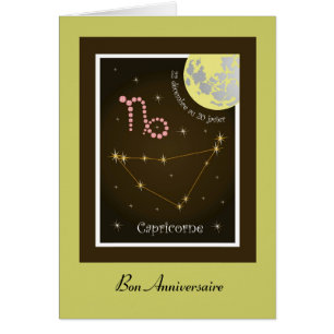 Capricorne 22 décembre au 20 janvier map