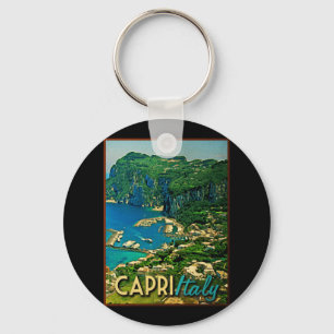 Capris Italy Vintage Travel Key Ring