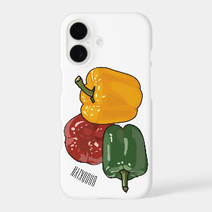 Capsicum cartoon illustration