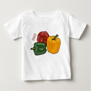 Capsicum cartoon illustration baby T-Shirt