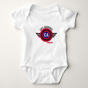 Capt Adamerica Infant Tee