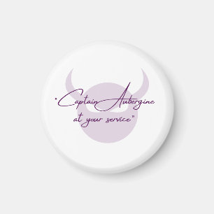 Capt. Aubergine Magnet