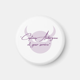 Capt. Aubergine Magnet