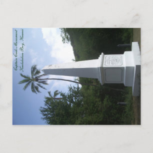Capt. Cook Monument Postcard Hawaii