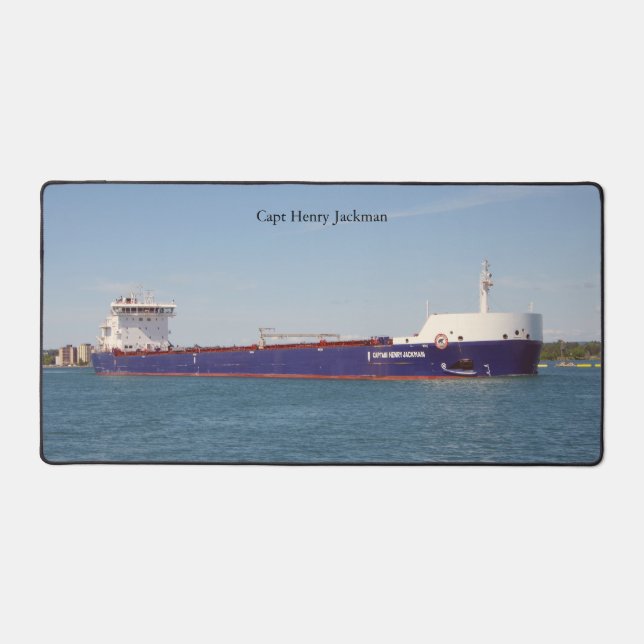 Capt Henry Jackman desk mat (Front)