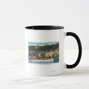 Capt. Palmers Lake Ride Stroller IV Boat Scene Mug