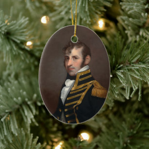 Capt. Stephen Decatur Ceramic Ornament