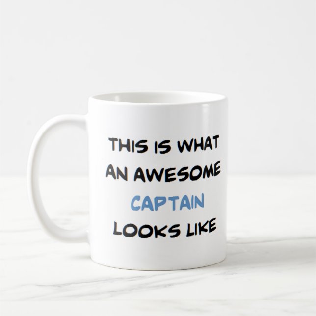 captain3, awesome coffee mug (Left)