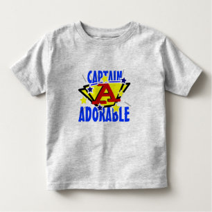 Captain Adorable Cute Toddler Tee