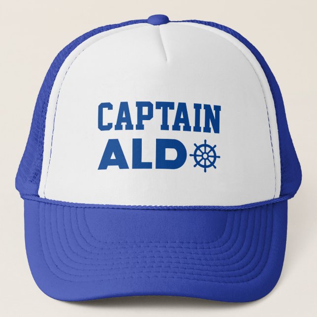 Captain Aldo Trucker Hat (Front)