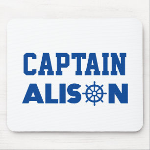 Captain Alison Mouse Pad