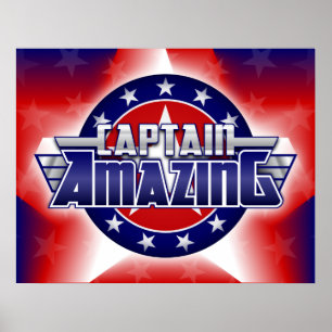 Captain Amazing Poster