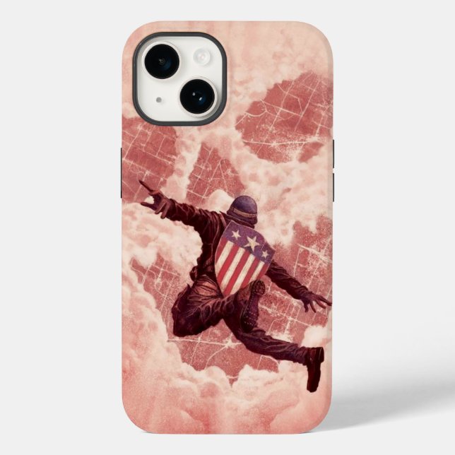 Captain America Case-Mate iPhone Case (Back)