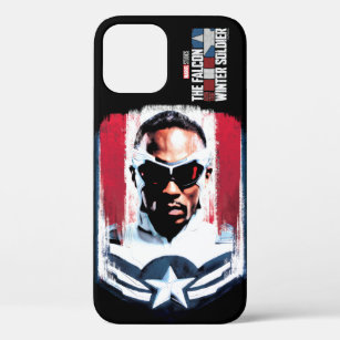Captain America Closeup Graphic iPhone 12 Case
