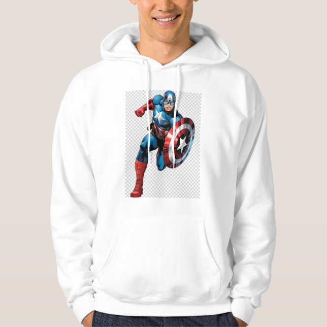 Captain america hoodie (Front)